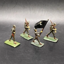 Union Of South Africa Miniature Lead Toy Soldiers Figures Vintage Collectible