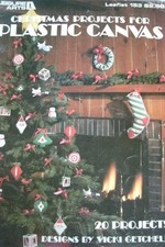 Christmas projects for plastic canvas: 20 projects Leisure Arts Leaflet 153...