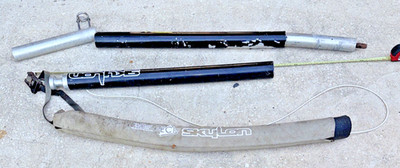 Ski Pylon 1984 Ski Nautique Skylon Extended Parts Stuck together Boat