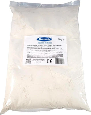 MOULDMASTER PLASTER OF PARIS Mouldmaster 5 Kg Plaster of Paris, White