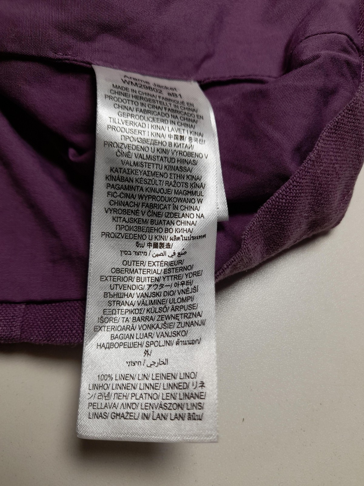 SEASALT CORNWALL Bomber Jacket jacket purple - image 6