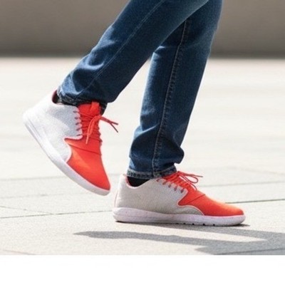 Nike Jordan Eclipse Mens Sneakers  8.5 Bright Mango Silver Speckled shoes