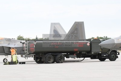 F-22 RAPTORS WHEELER-SACK AIRFIELD NEW YORK 2024 4X6 PHOTO
