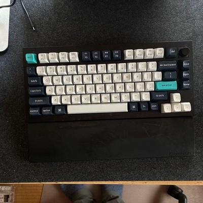 Keychron Q1 Max 75% US Layout Yellow Switch Wireless Mechanical Keyboard JUNK