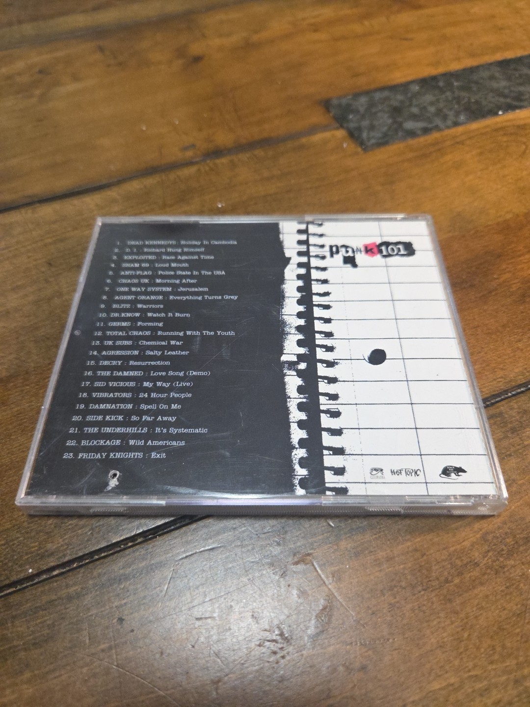 Punk 101 CD 2003 Cleopatra Promo In Store Play Copy Ramones UK Subs Promo Album image 2