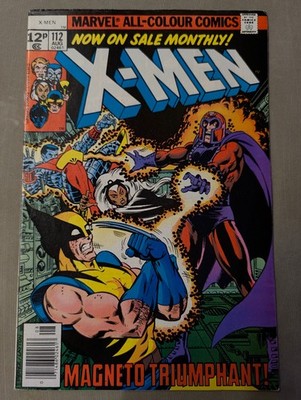 Uncanny X-Men #112, Marvel Comics, August 1978 Classic cover art by George Perez