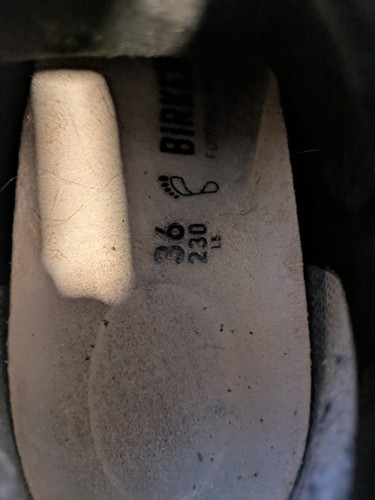 Birkenstock Dundee Black Shoes Size 36 - Picture 6 of 6