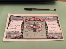 Belgium 1905 Bayot Drugstore Soaps Toiletries vintage business head Ref 50704