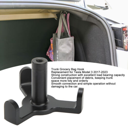 (Schwarz) Kofferraum-Einkaufstaschen-Haken Stabile Verbindung - Bild 1 von 22