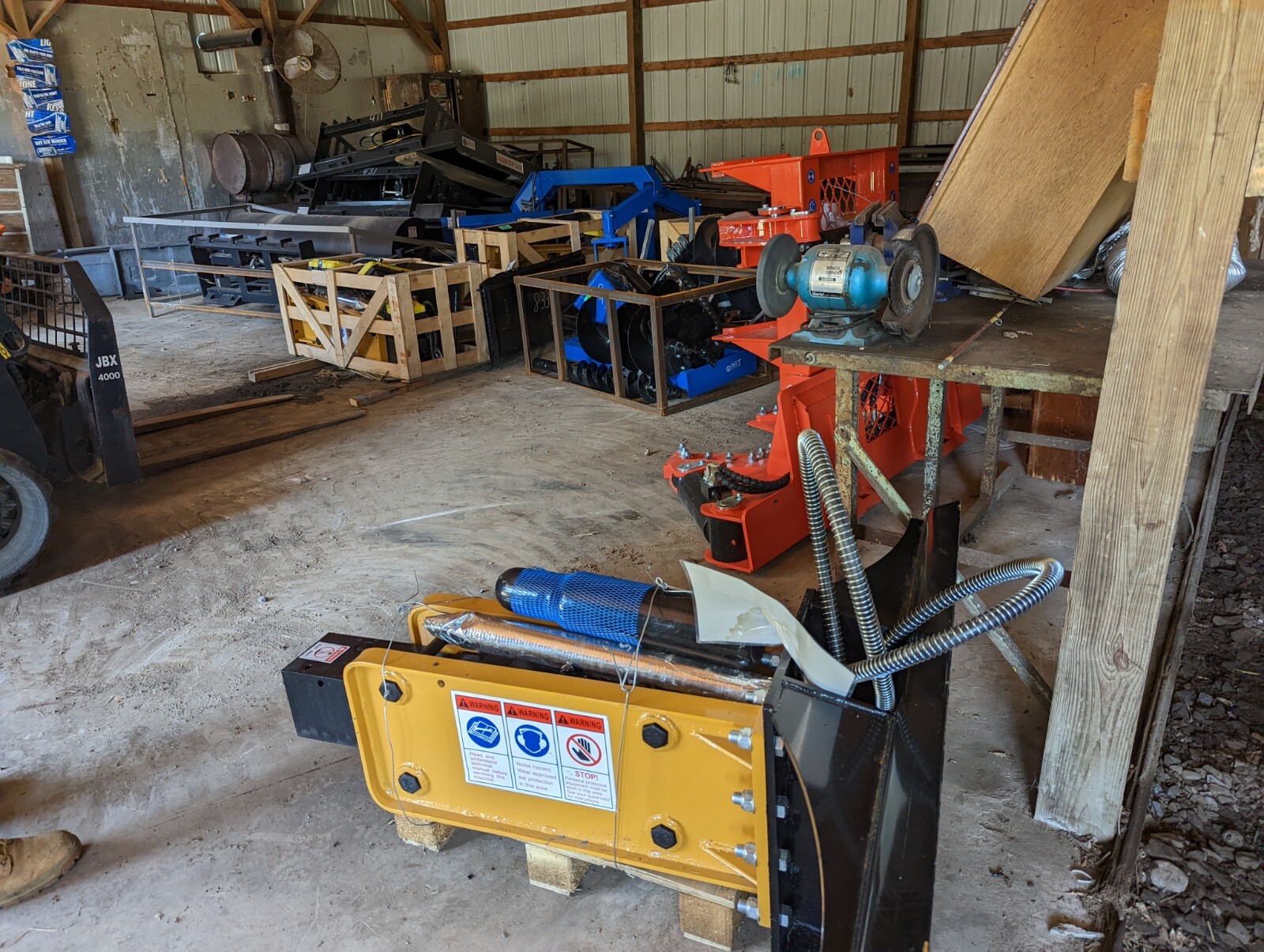 1000 AGT 750 hydraulic breaker jackhammer hammer skid steer Skidsteer