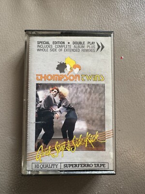 THOMPSON TWINS - QUICK STEP AND SIDE KICK - DOUBLE PLAY SPECIAL EDITION CASSETTE