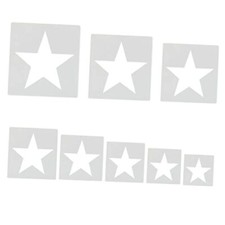 8 PCS,Star Stencils Different Sizes, Star Template, Star Large Star Stencil