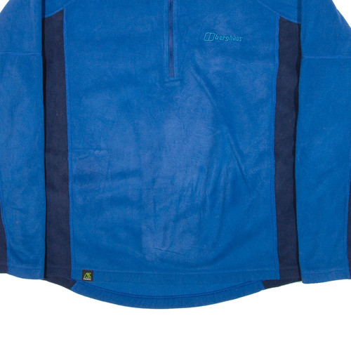 BERGHAUS Pullover Boys Fleece Jacket Blue L - Picture 5 of 6