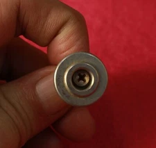 Aged Round String Tree Retainer Guide For P or Jazz Bass - Nickel