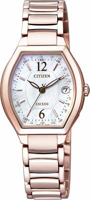 Citizen Watch Exed Eco Drive Radio Clock Titania Line Happy Flight Series