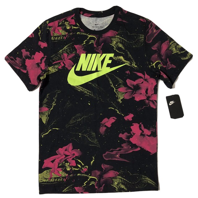 nike floral shirt mens