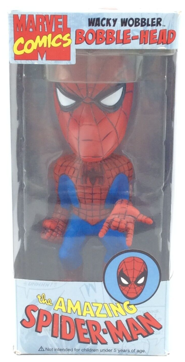 Funko Marvel Wacky Wobbler Bobble-Head Marvel - THE AMAZING SPIDER