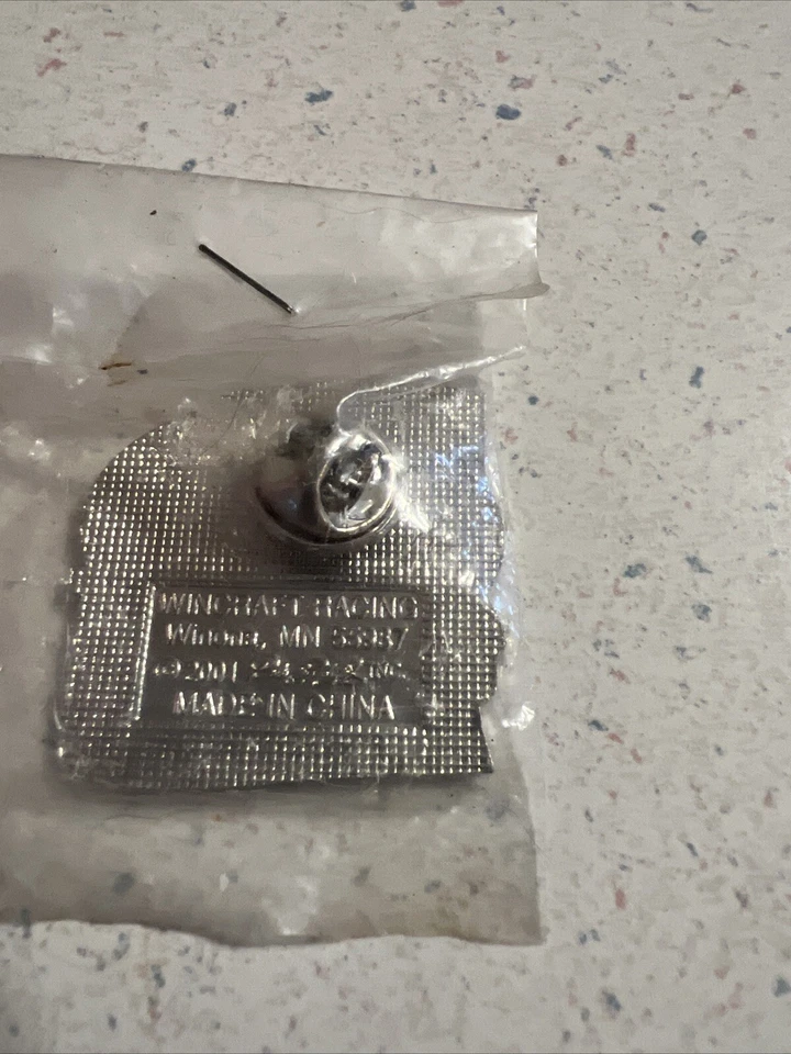 Broche de lapela Steve Park #1 2001 Wincraft Nascar Penzoil colecionadores chapéu novo na bolsa - Imagem 2 de 4