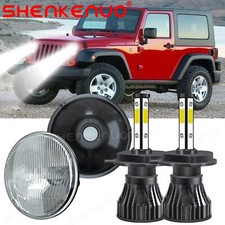 7 Inch Round Led Headlight Hi-lo Beam For Jeep Wrangler Jk Tj Lj Chevy C10 C20 7 Inch Round Led Headlight Hi-lo Beam For Jeep Wrangler Jk Tj Lj Chevy C10 C20
