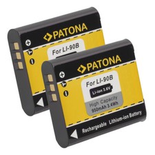 2x Batteria Patona 950mAh li-ion per Olympus Stylus XZ-2