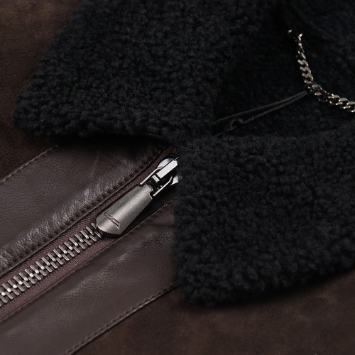 Cesare Attolini Suede and Cashmere Jacket with Shearling Lining M Eu50 NWT $6450 - Picture 7 of 10