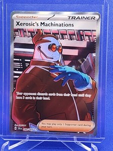 Xerosic's Machinations 089/064 Full Art NM/M Shrouded Fable Pokemon Card