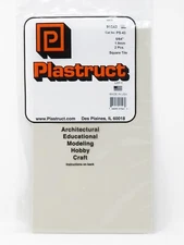 Plastruct 91543 5/64" Square Tile Flooring Material Patterned Sheets O Scale