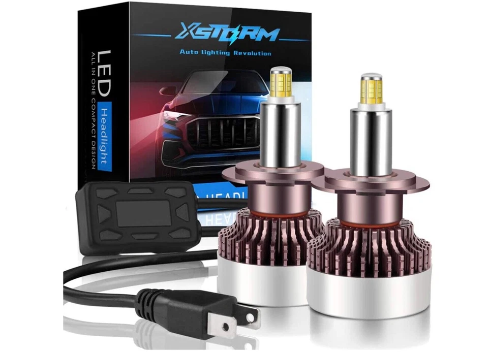 ✅ COPPIA ANABBAGLIANTI LED H7 6000K CANBUS 360° SPECIFICO PER FARI LENTICOLARI - Immagine 2 di 4