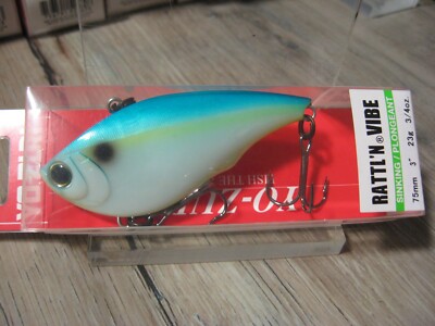 Yo-Zuri 3'' Sinking Fishing Lure 3/4 Oz Rattl'N Vibe R1356-CSH Citrus Shad