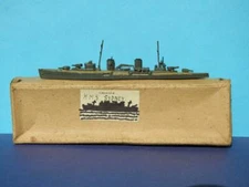 TREMO MODELS TREFOREST MOULDINGS RARE BOXED 1937-40 HMS SYDNEY WATERLINE CRUISER