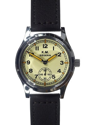 MWC/Siegerin Kriegsmarine (German Navy) WW2 Pattern Automatic 21Jewel Watch