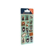 YOU BROUGHT ME LOVE PUFFY STICKER SHEET-Santoro Gorjuss Girls-Embellishment