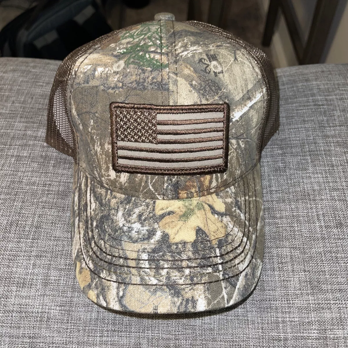 realtree America Flag camo hats for men BRAND NEW w/tags