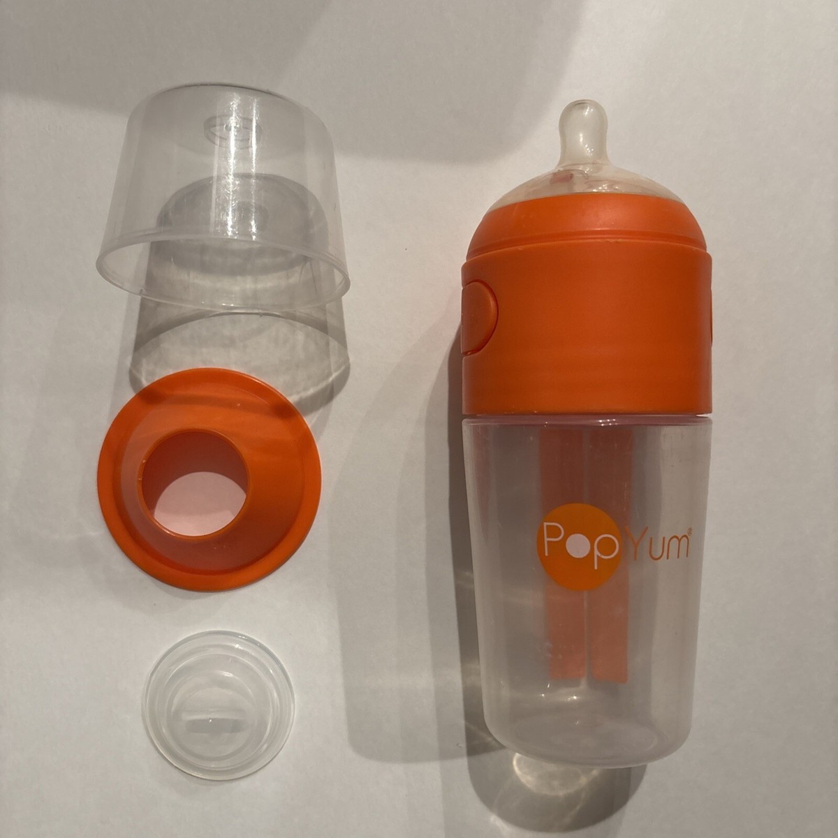 9 Oz PopYum Anti Colic Wide Neck Slow Flow Formula Making Bottle