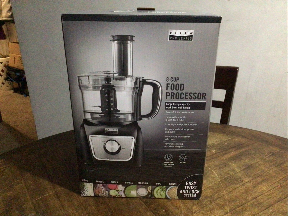 Cuisinart FP-8SVP1 Elemental 8 Cup Food Processor - Silver - Image 2 of 4