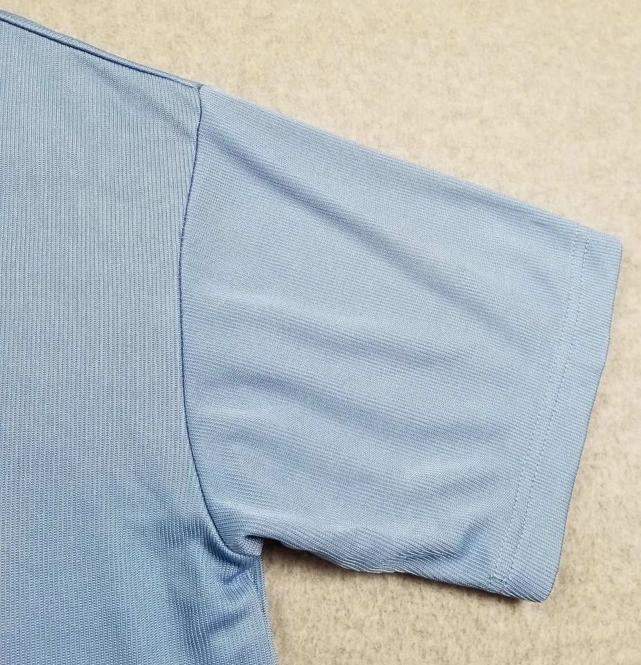 Camiseta Montique Monologue Para Hombre Grande L Azul Mangas Cortas Crew Elastizada Slinky Foto 3 de 4