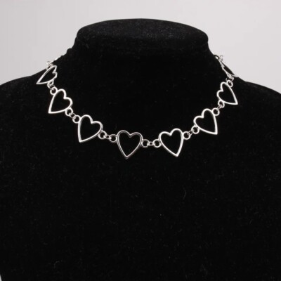 Neck chain collar Necklace Women's Egirl Cosplay Aesthetic