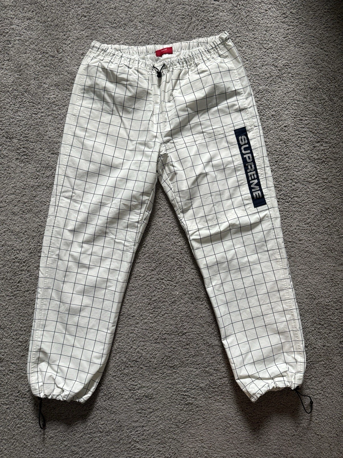 Pantalon anorak nylon lourd suprême FW19 neuf avec étiquette taille S homme