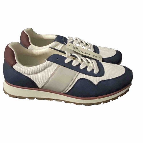 Sneakers No Boundaries uomo taglia 10 scarpe stringate blu nuove