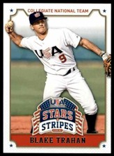 2015 Panini USA Baseball Stars And Stripes Blake Trahan #14