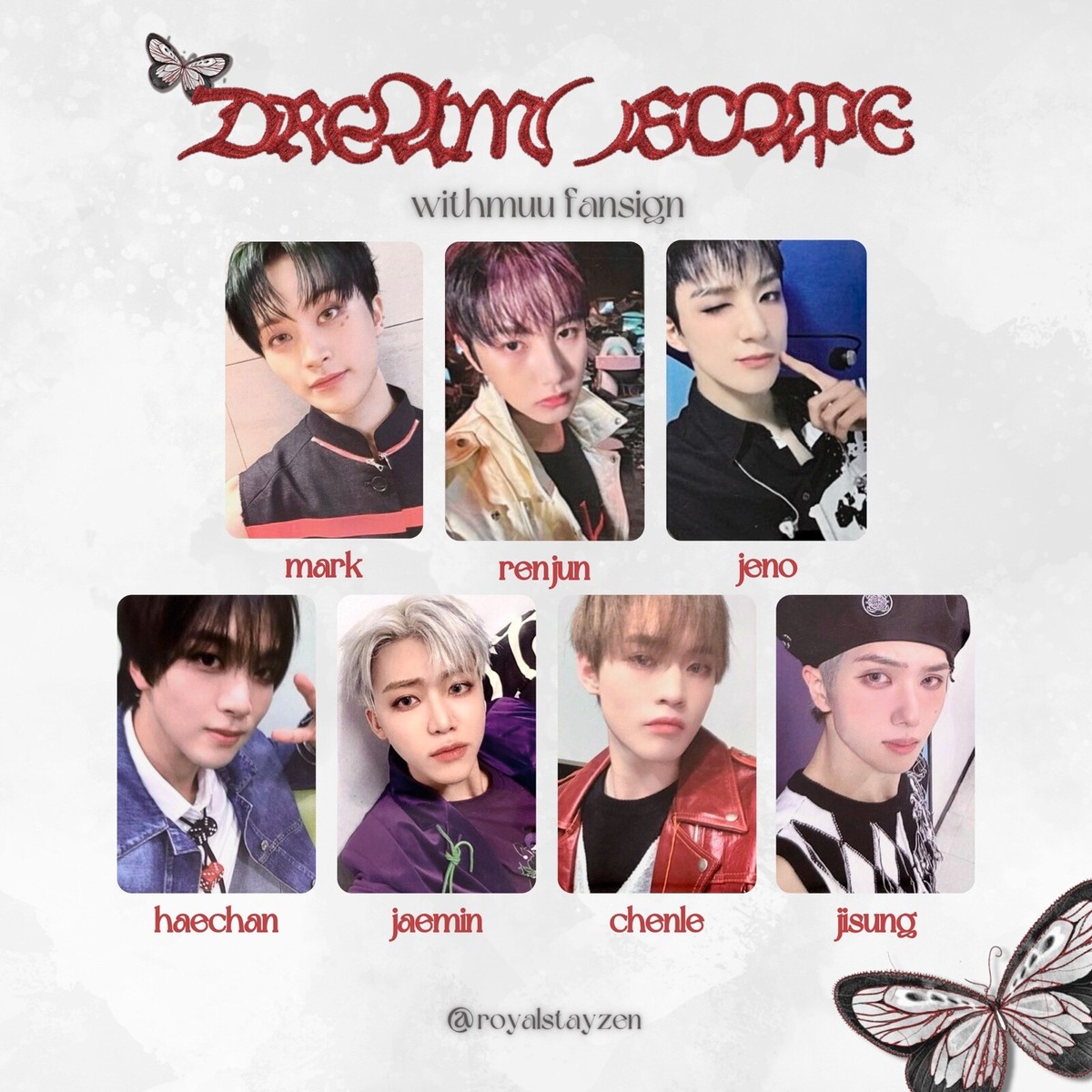 NCT DREAM 5th ALBUM DREAM ( ) SCAPE WITHMUU FANSIGN EVENT