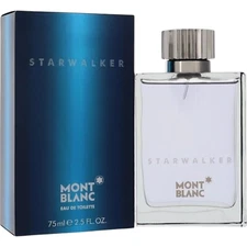 Mont Blanc Starwalker cologne for Men 2.5 oz (75ml) Edt Spray New In Box, Sealed