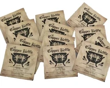 Wizarding Trunk Copper Kettle Tea Set Harry Potter Rare 12 Teas Green Black