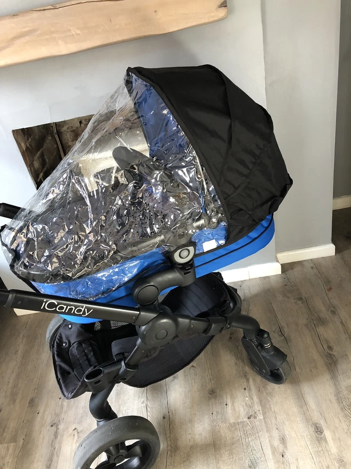 iCandy Peach Replacement Main Seat Rain Cover Will Also Fit Main Cot - New - Image 4 of 4