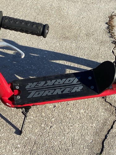 Vintage Torker Bmx RED Scooter 16 Inch Big Kids - Picture 4 of 15