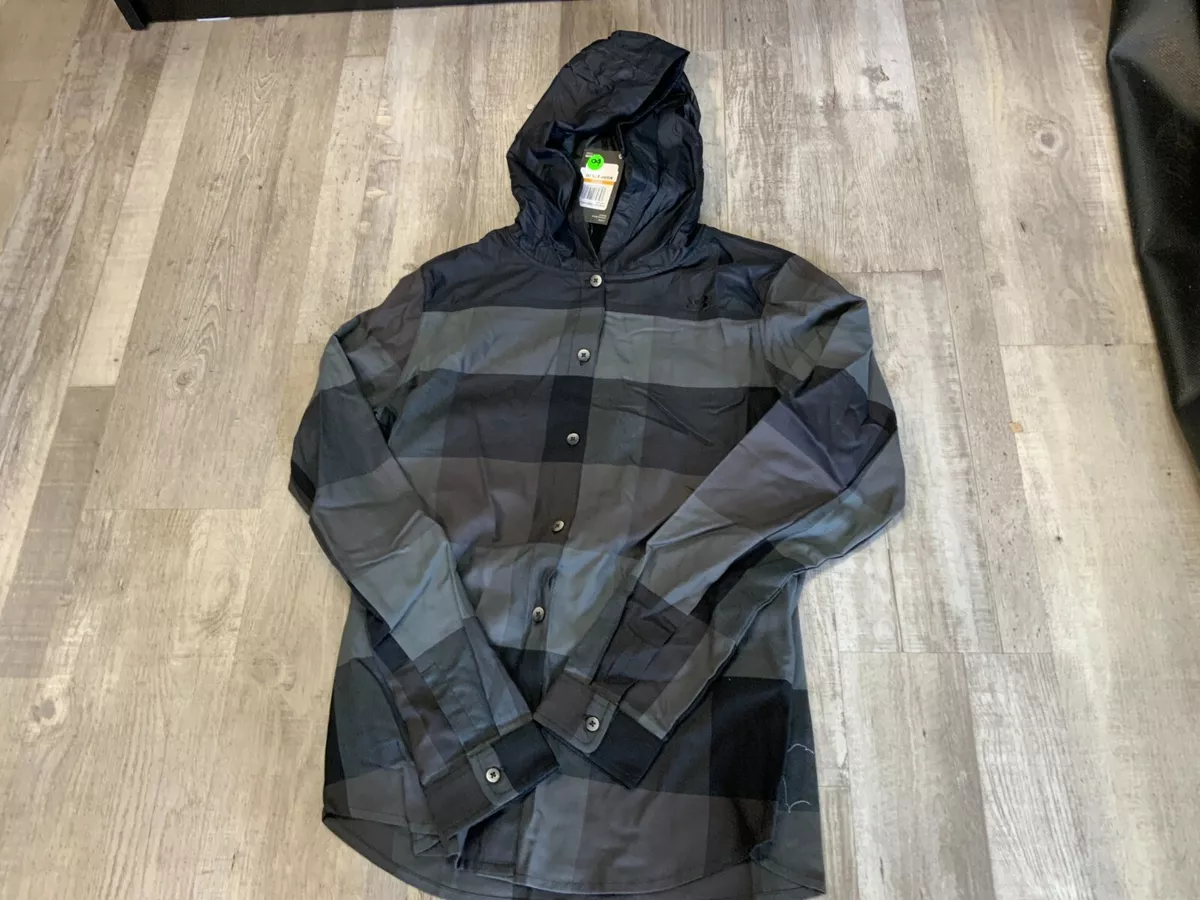 Plaid under cheap armour hoodie