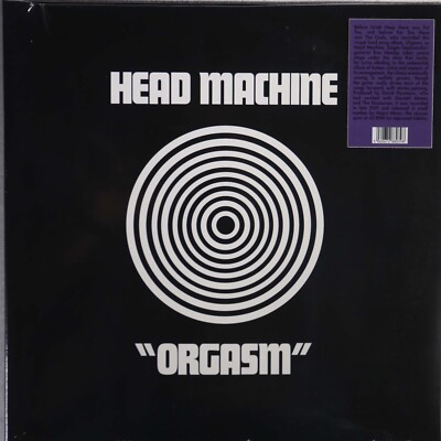 Head Machine-Orgasm UK prog hard rock reissue lp brand new/sealed