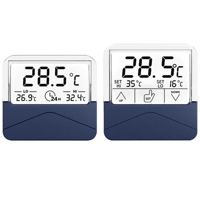 1pc Aquarium Digital LCD Thermometer Aquarium Aquarium Temperaturanzeige