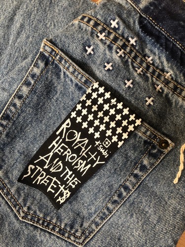 KSUBI Kickback Flare Jeans with Side 