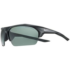 NEW Nike EV1042 001 Black Terminus P Polarized Sunglasses with Grey Lenses 76mm